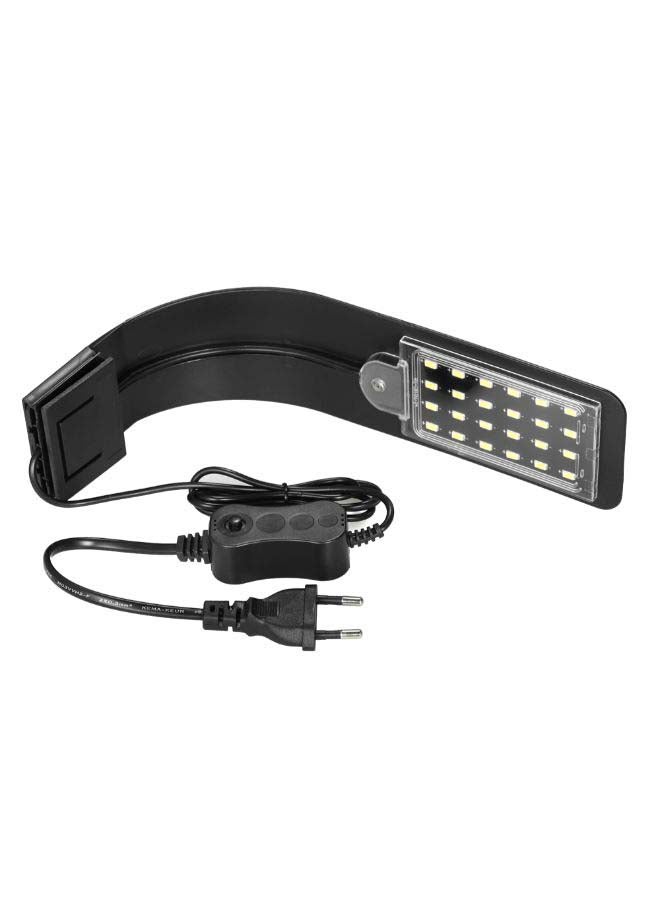 Generic 24-LED Ultra-Thin Aquarium Clip-On Light Lamp Black 220 x 140cm  - Image 2