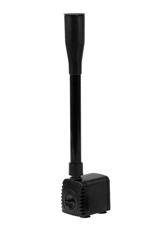 Generic Aquarium Ultra-Quiet USB Water Pump With 4-LED Light Black 7 x 5.3cm  - Image 2