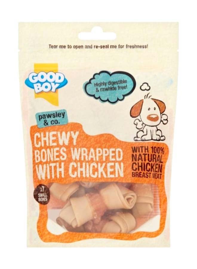 Armitage Pack Of 7 Chewy Chicken Wrapped Bone Sandal 0.2kg  - Image 1