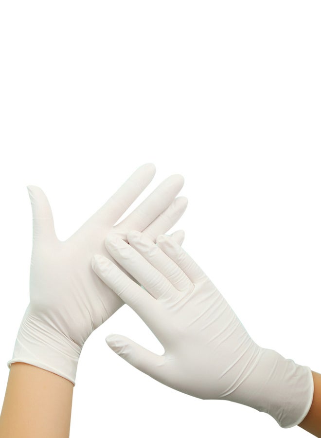 50-Piece Disposable Gloves White XL  - Image 3