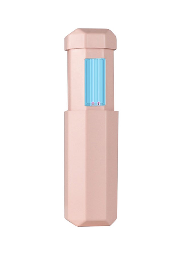Portable Mini Rechargeable UV Lamp Stick Rose Gold 12 x 6 x 6cm - Image 1