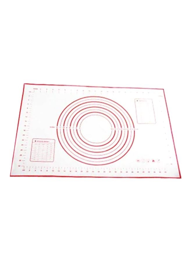 روبيك لوح عجن من السيليكون أبيض/أحمر 80x60Ø³Ù†ØªÙŠÙ…ØªØ± - Image 1