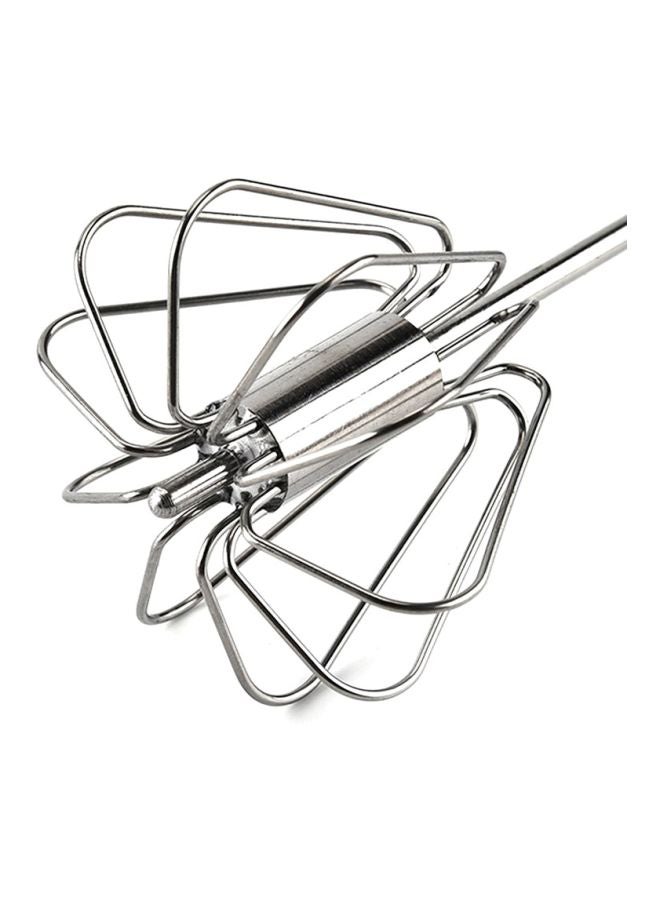 Generic - Stainless Steel Egg Beater Silver 260x55mm - Image 1