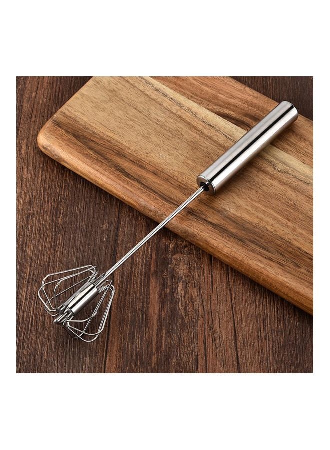 Generic - Stainless Steel Egg Beater Silver 260x55mm - Image 1