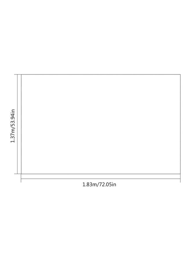 Disposable Plastic Table Cloth Grey 137x183mm  - Image 4