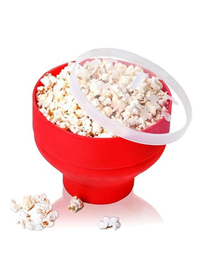 وعاء فشار من السيليكون . أحمر/أبيض 200x145مم - Image 5