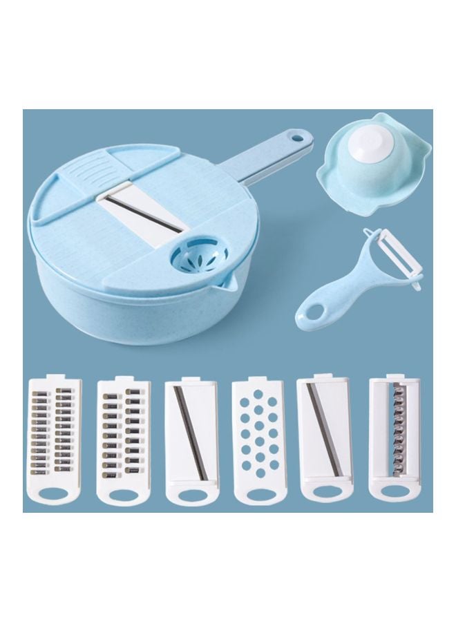 Vegetable Slicer Blue/White/Silver  - Image 2