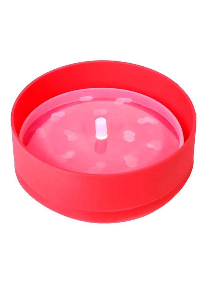 وعاء فشار من السيليكون . أحمر/أبيض 200x145مم - Image 1