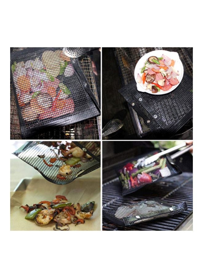 Non-Stick Mesh Grilling Bag Black 240x140x1mm  - Image 5