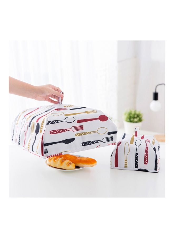 غطاء طعام قابل للطي حافظ للحرارة أبيض / وردي / أزرق 37x37x15Ø³Ù†ØªÙŠÙ…ØªØ± - Image 3