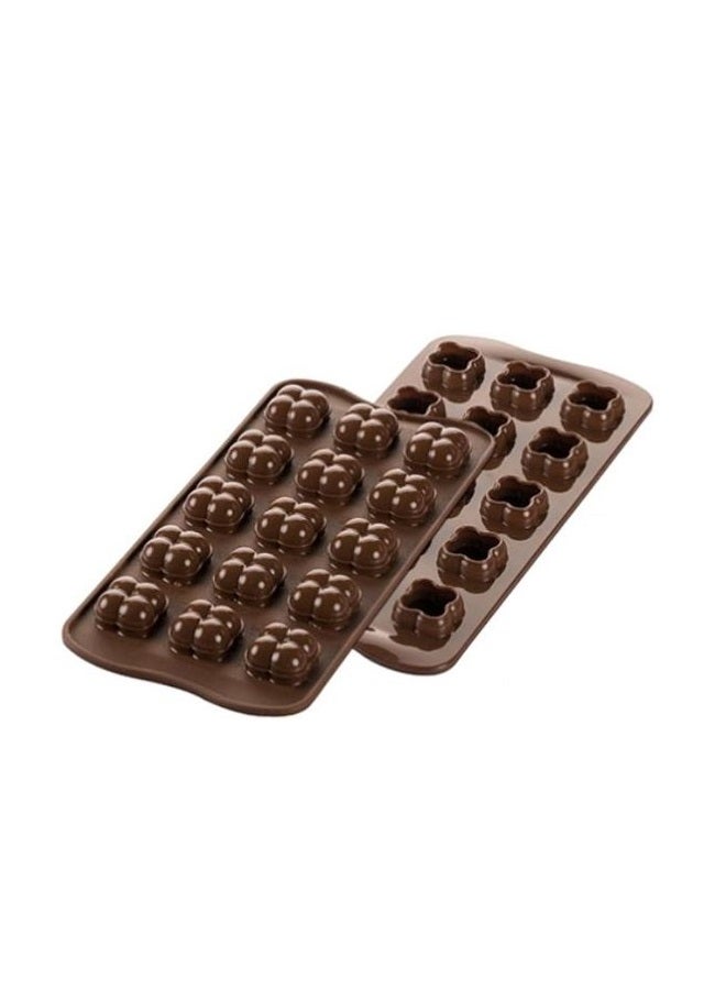 سيليكومارت قالب لصنع الشوكولاتة ثلاثي الأبعاد بني 120ملليلتر - Image 1