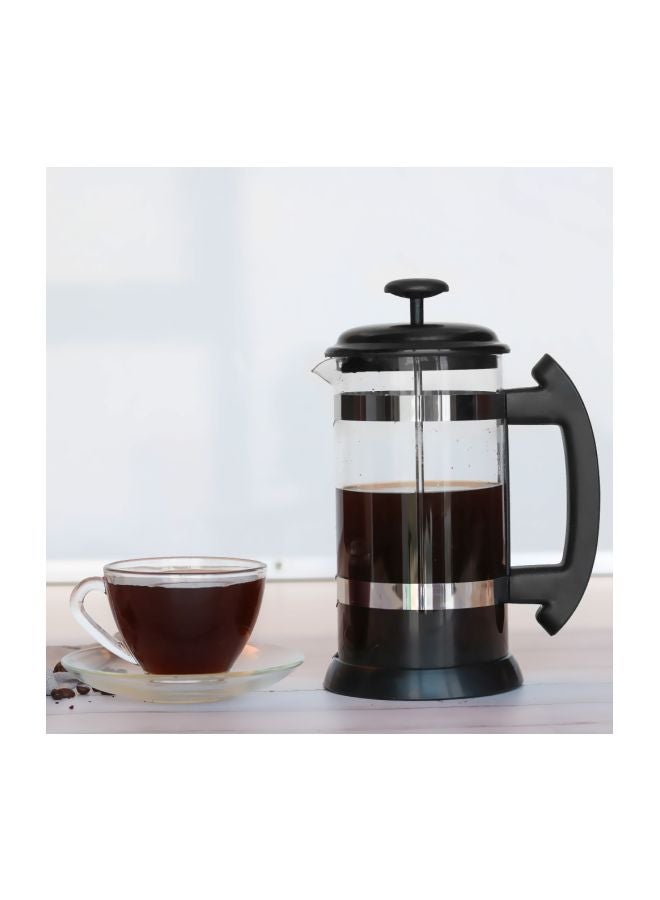 i cafilas Stainless Steel French Press Pot Black/Clear 1000ml - Image 4