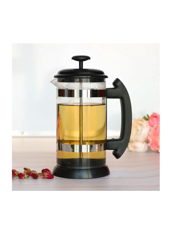 i cafilas Stainless Steel French Press Pot Black/Clear 1000ml - Image 5