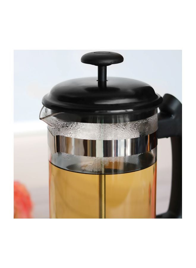 i cafilas Stainless Steel French Press Pot Black/Clear 1000ml - Image 3