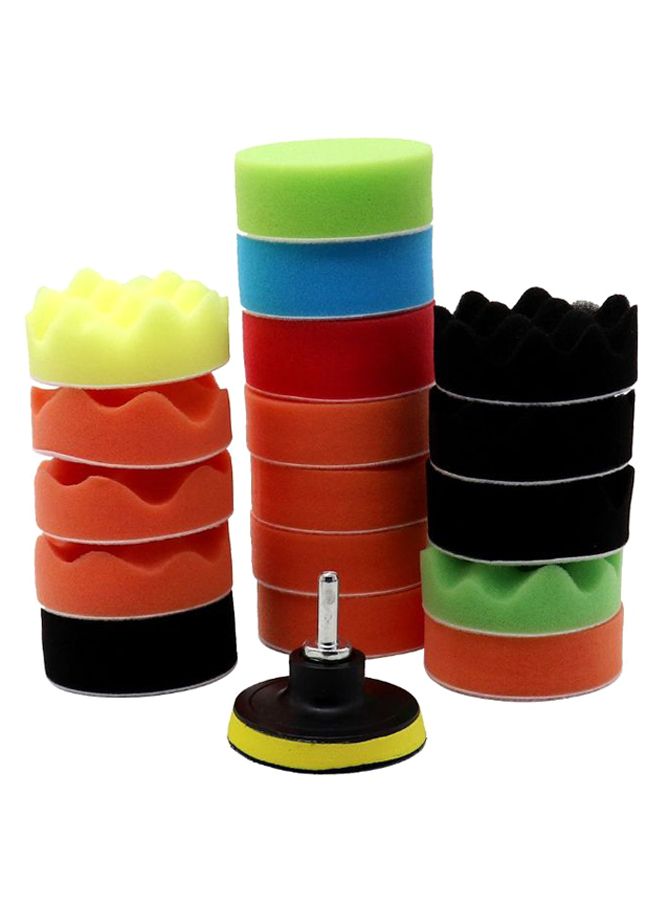 Generic 19-Piece Drill Buffing Sponge Pad Set  - Image 1