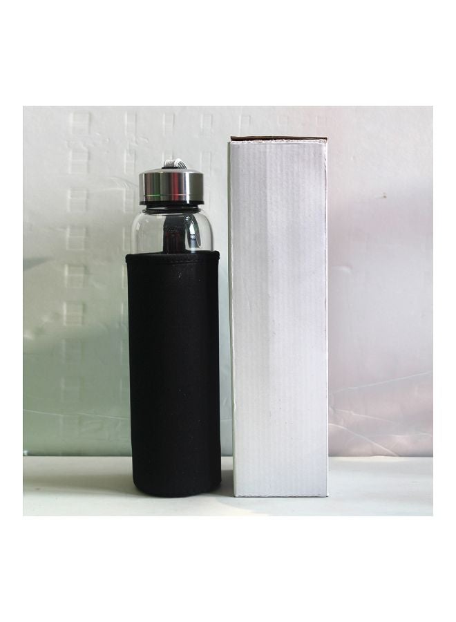 Gemstone Healing Water Bottle Clear/Silver 500ml - Image 4