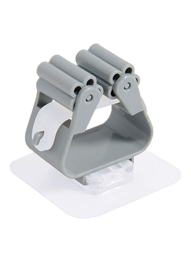Punch-Free Strong Mop Holder Grey - Image 1