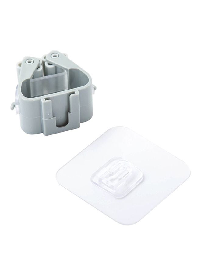 Punch-Free Strong Mop Holder Grey - Image 3