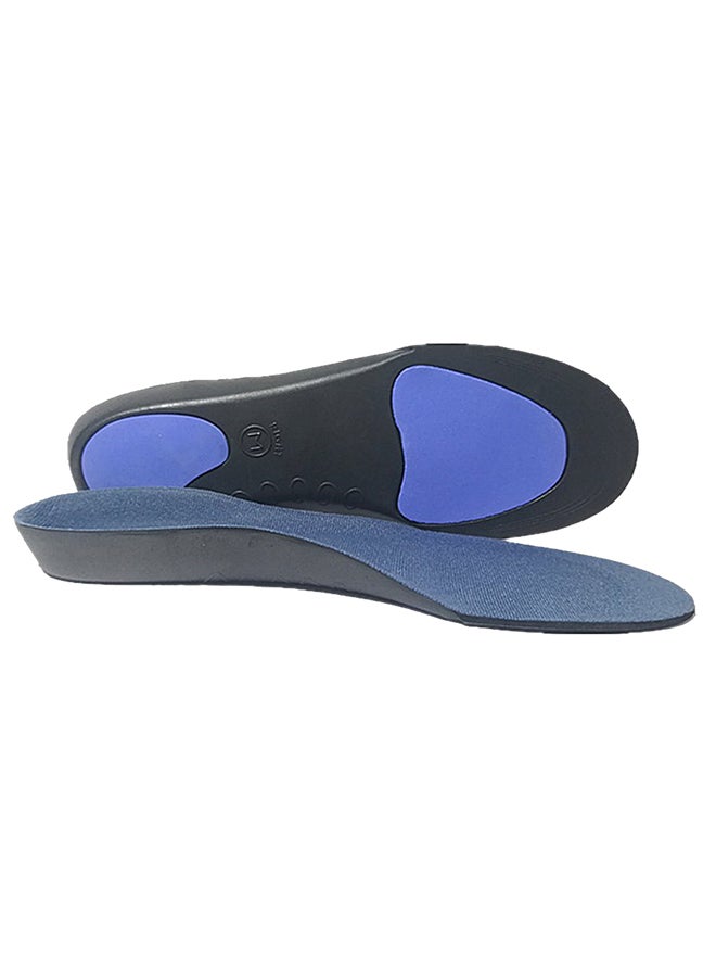 Generic Pair Of Orthopedic Foot Arch Support Insole Pad Blue/Black  - Image 1