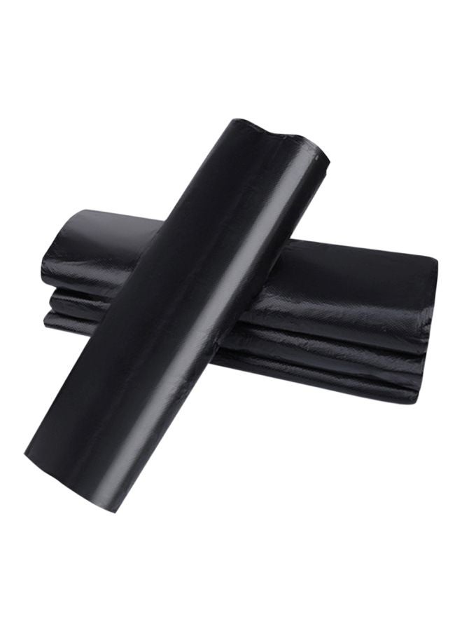 Pack Of 100 Polyethylene Garbage Bag Black 52x32cm - Image 1