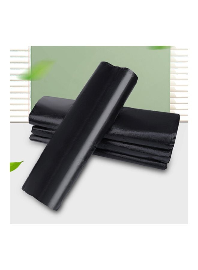 Pack Of 100 Polyethylene Garbage Bag Black 52x32cm - Image 2
