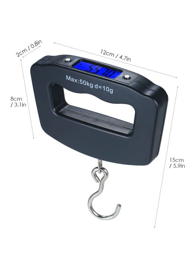 Digital Luggage Scale Black - Image 2