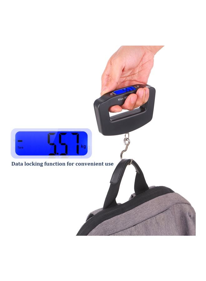 Digital Luggage Scale Black - Image 3