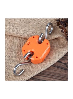 WeiHeng Electronic Digital Luggage Scale Orange/Silver  - Image 4