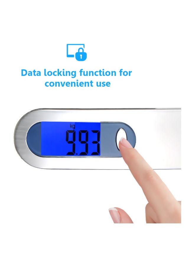 Digital Luggage Scale Black - Image 3