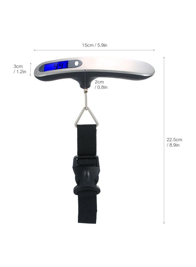 Digital Luggage Scale Black - Image 4