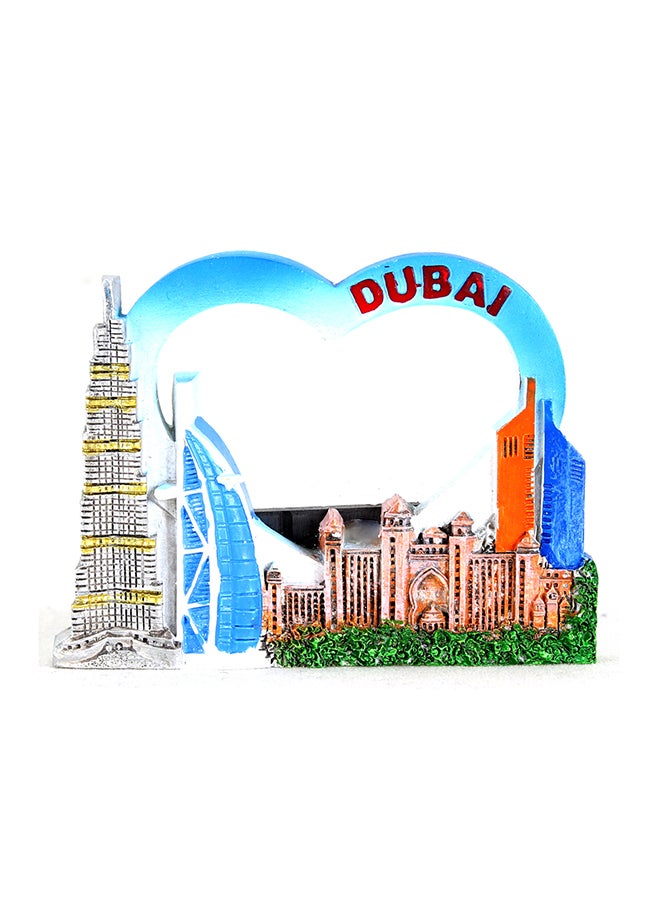 Al Jaber Dubai Design Fridge Magnet Blue L-7.5/H-5.5cm 
