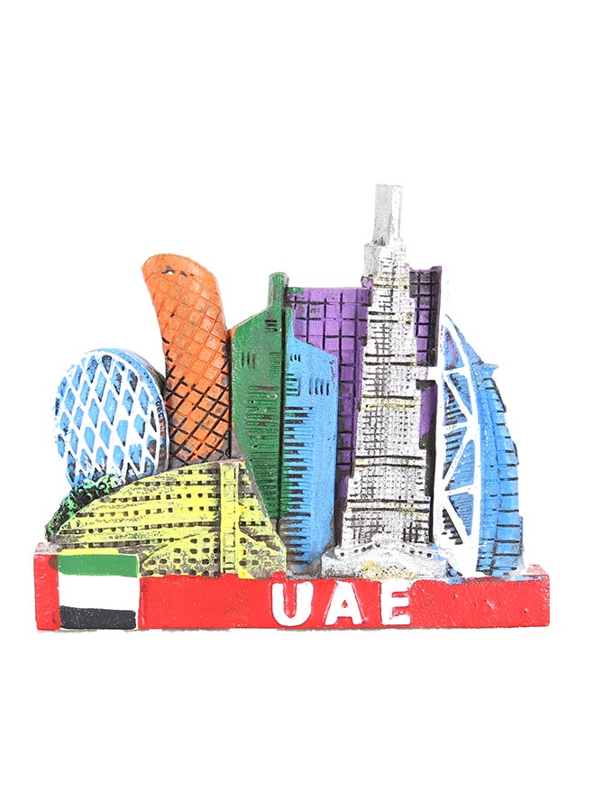 Al Jaber Dubai Design Fridge Magnet Multicolour L-7/H-6centimeter