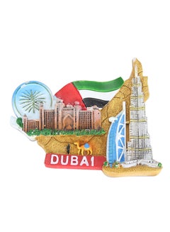 Dubai Design Fridge Magnet Orange L-6.5/H-6centimeter