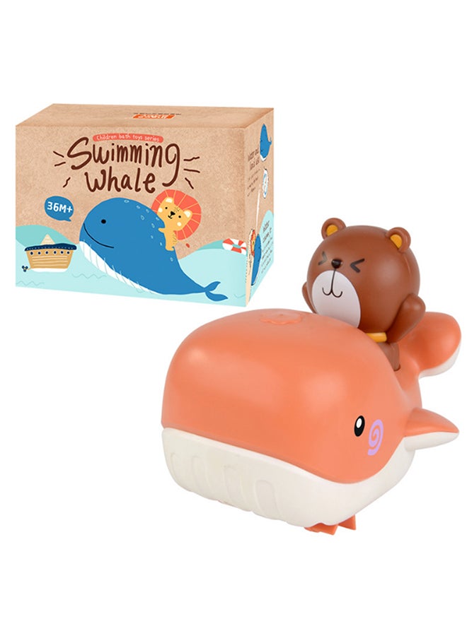 BG Clockwise Winding Baby Whale Swimming Toy