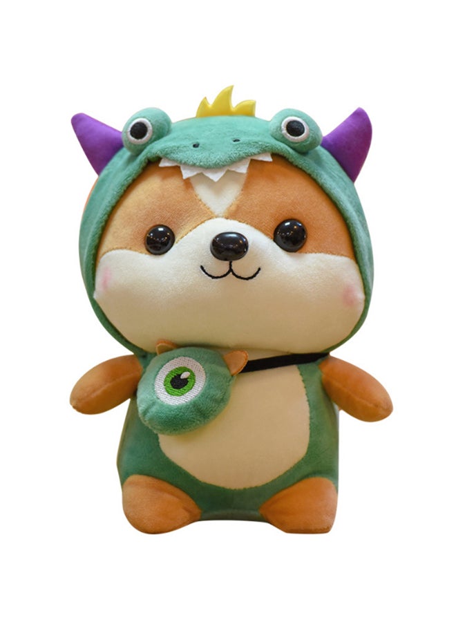 BG Cute Squirrel Doll Transfiguration Dinosaur Plush Toy 25cm