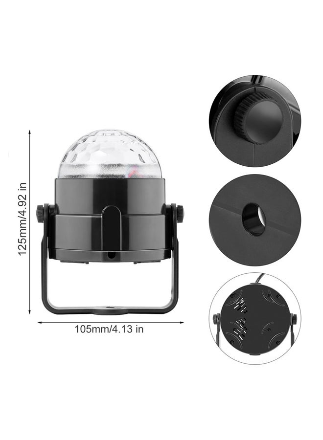 LED Party Light With Remote Control Multicolour 125x105mm - Image 2