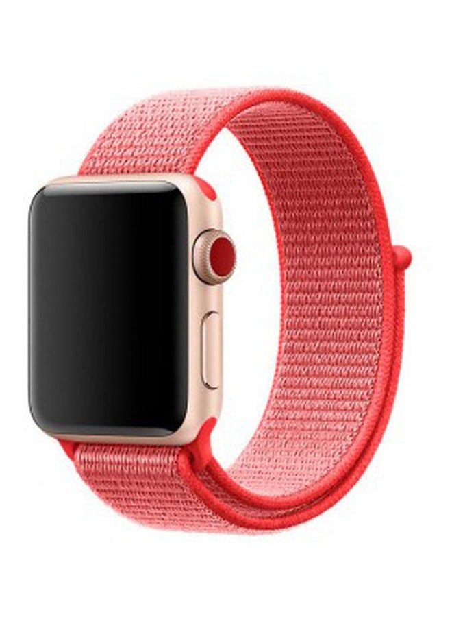 MARGOUN - Henlein Series Replacement Smartwatch Band For Apple 42/44 mm Strawberry - Image 1