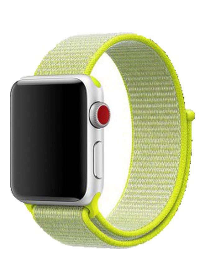 MARGOUN - Henlein Series Replacement Smartwatch Band For Apple 42/44 mm Neon Green - Image 1