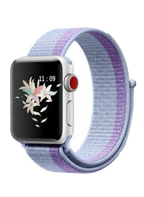 Henlein Series Replacement Smartwatch Band For Apple 42/44 mm Blue/Grape