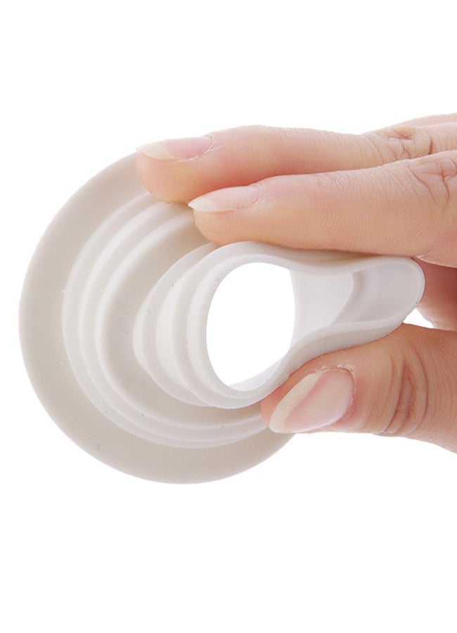 حلقة إغلاق من الجل أبيض - Image 2