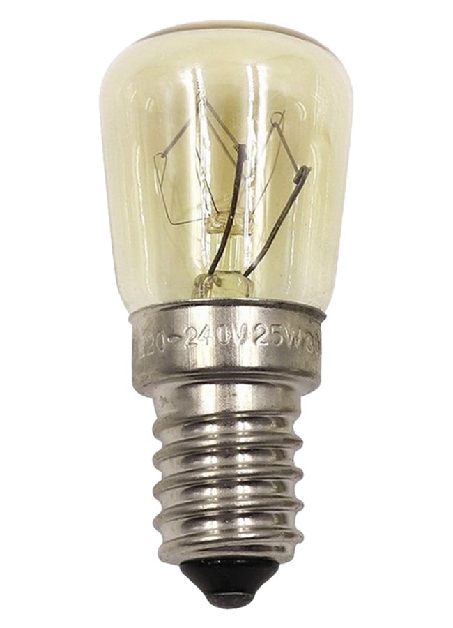 Oven Steam Light Bulb Clear/Silver 55 x 24mm