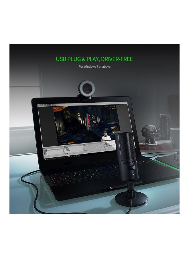 RAZER Kiyo Desktop Streaming Webcam Black  - Image 5
