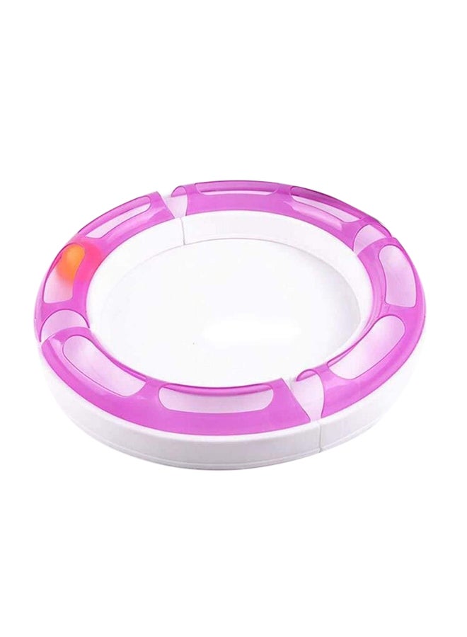 Rubik Track And Ball Interactive Plate Toy Purple 23x23x7cm  - Image 1