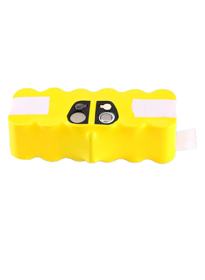 Replacement Roomba Vacuum Cleaner Battery Yellow  - Image 2