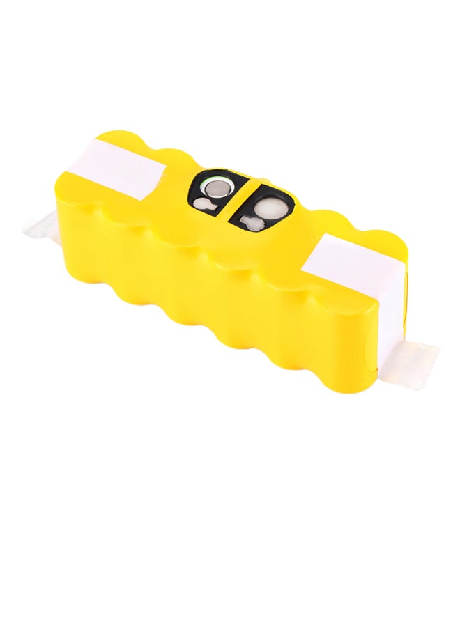 Replacement Roomba Vacuum Cleaner Battery Yellow  - Image 2