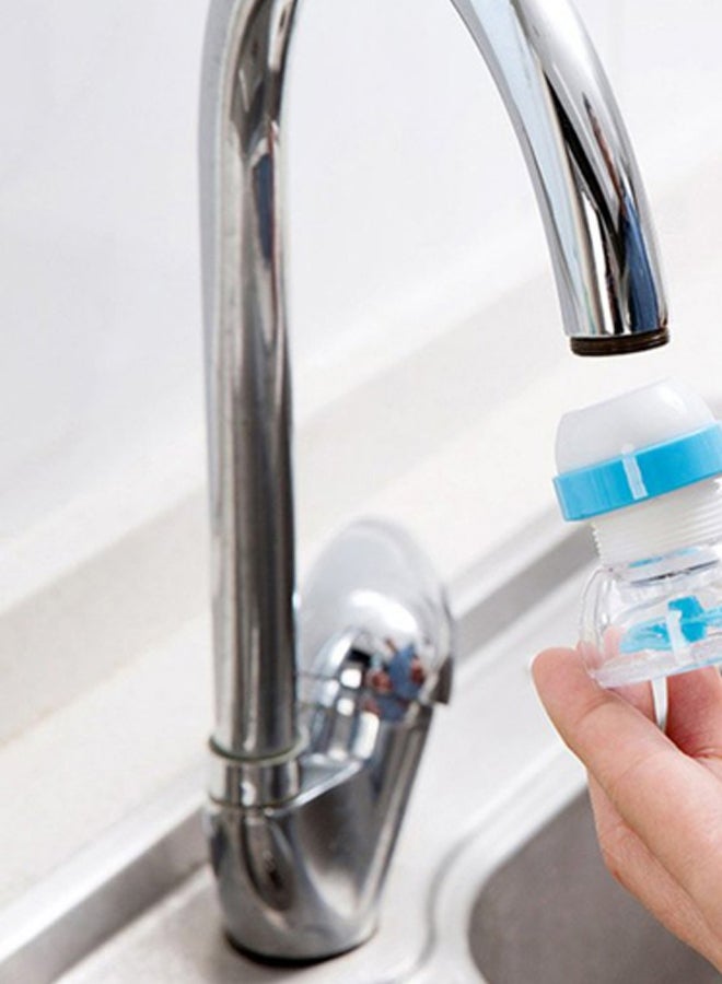 صنبور مياه سبلاش موفر للماء أزرق/ شفاف/ أبيض 65 x 50مم - Image 2