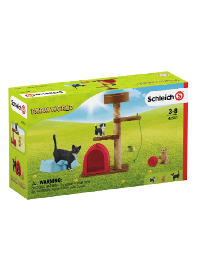 شليتش مجموعة لعب بتصميم قطة لطيفة - Image 2