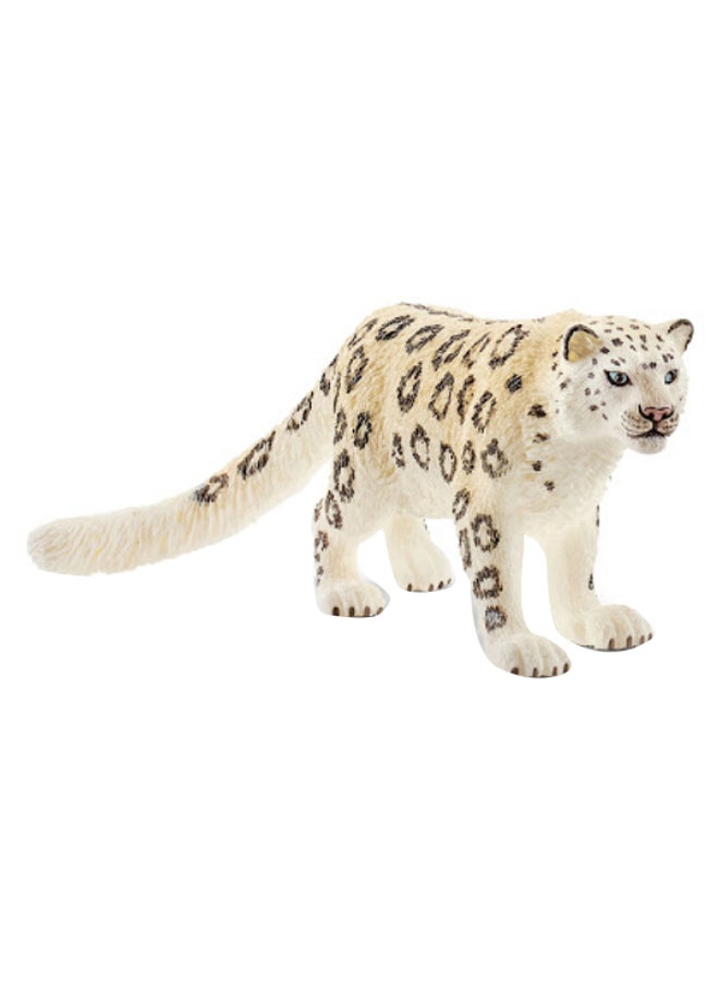 Schleich Snow Leopard Animal Figure - Image 1