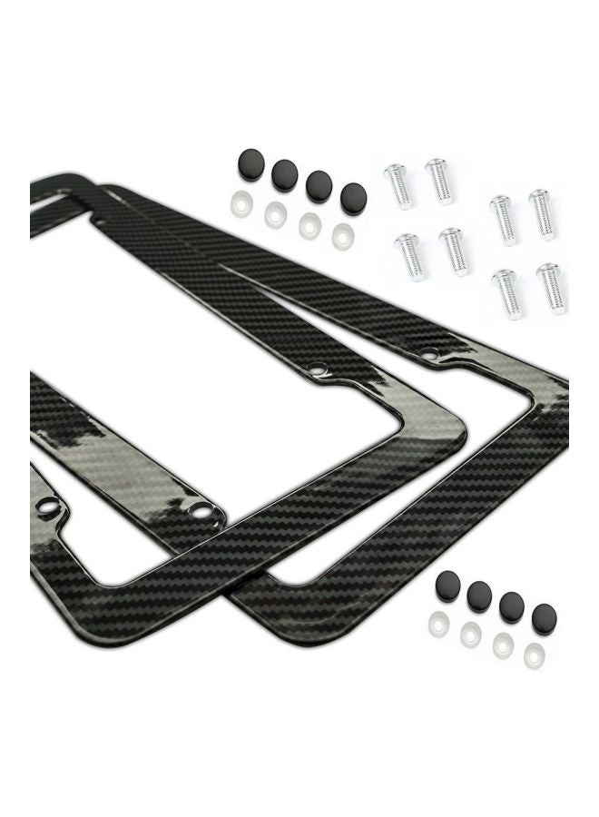 Generic - 2-Piece License Plate Frame With Screw Kits - Image 1