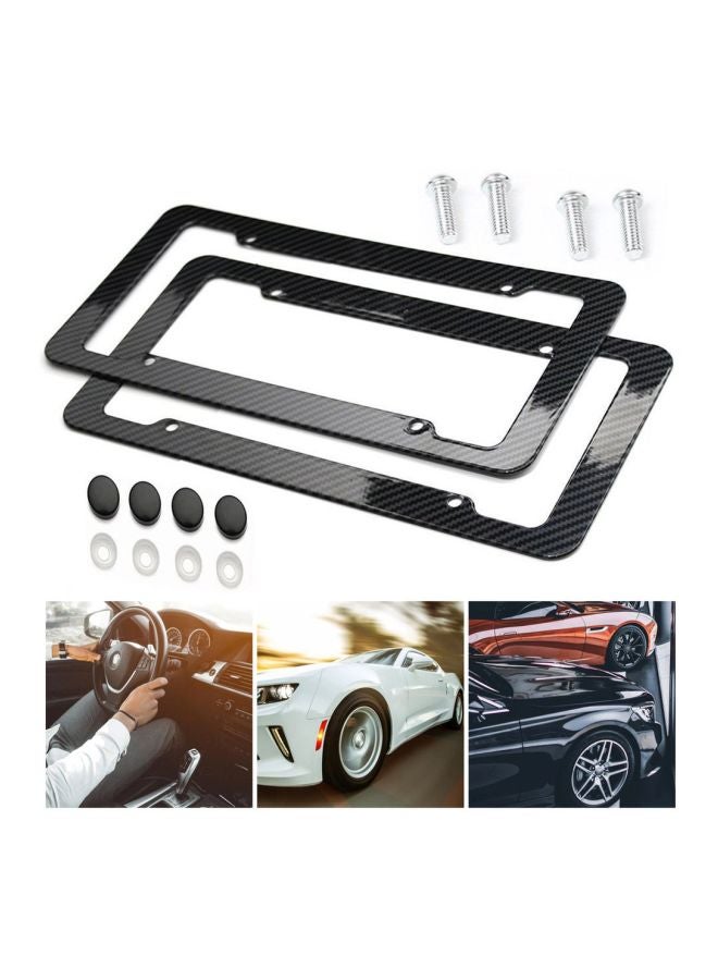 Generic - 2-Piece License Plate Frame With Screw Kits - Image 1